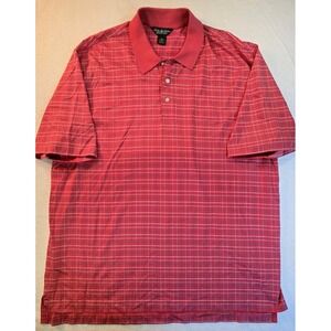 Brooks Brothers Polo Shirt Mens XXL Red Performance Knit Cotton Short Sleeve